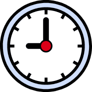 TIMETABLE時計イラスト